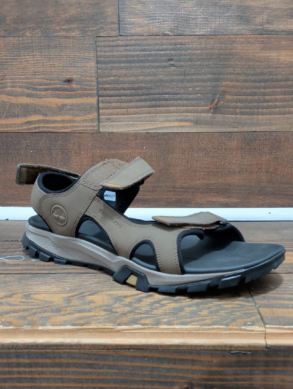 Timberland Men's Brown Tan Outdoor Adjustable Sport Sandal